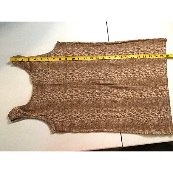 A NEW DAY- WOMENS BROWN ANIMAL PRINT TANK TOP SIZE X-LARGE - Picture 5 of 6